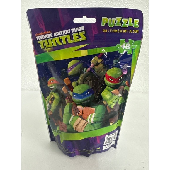 Teenage Mutant Ninja Turtles 48 Piece Puzzle On the Go - Picture 2 of 2